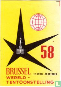 Wereldtentoonstelling 58 Brussel + datum