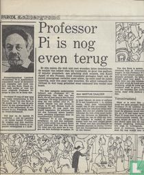 Professor Pi is nog even terug