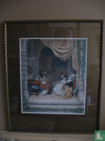 Instruction donnée par le moine