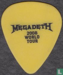Megadeth Plectrum, Guitar Pick, Dave Mustaine, 2008