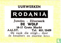 Uurwerken Rodania - De Wolf