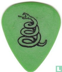 Metallica Don't tred on me Snake, Plectrum, Guitar Pick 1991 - 1993