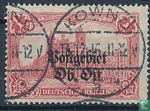 Repräsentative Gebäude, mit Aufdruck