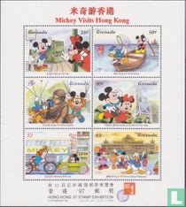 Mickey visites à Hong Kong