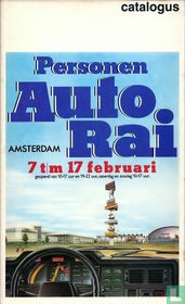 Catalogus Personen Auto Rai 1985