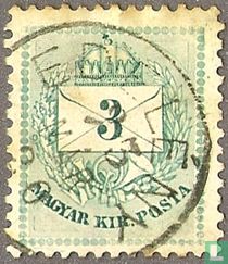 Brief, Krone und Posthorn