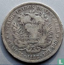 Venezuela 5 bolívares 1888