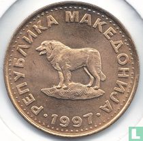 Macédoine 1 denar 1997