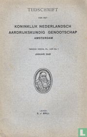 Tijdschrift van het Koninklijk Nederlandsch Aardrijkskundig Genootschap Amsterdam 1