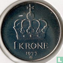 Norvège 1 krone 1977 acheter