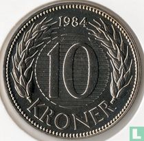 Dänemark 10 Kronen 1984