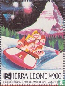 Walt Disney Cartes de Noël  