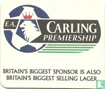 F.A. Carling Premiership Britain's biggest sponsor is also Britain's biggest selling lager / Britain's biggest selling lager is now Britain's biggest sponsor