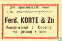 Ferd. Korte & Zn