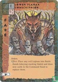 Lower Planer Conscription