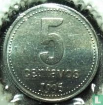 Argentinië 5 centavos 1995