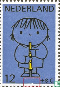 Kinderzegels (PM1 blok)