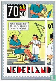 Prentkaart: Kinderpostzegels 