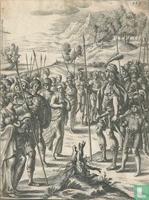 Aeneas spreekt het volk toe