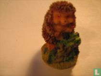 Urchin at a grape bush