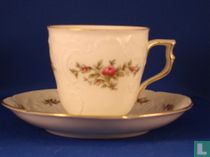 Tasse Ø 7 cm et soucoupe - Classic Rose - Rosenthal