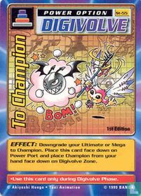 Digivolve to Champion