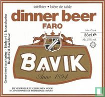 Dinner beer faro
