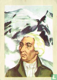 de Saussure en Balmat op de Mont Blanc