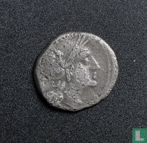 Romeinse Rijk, AR Quinarius, na 211 BC, anoniem, Onbekende muntplaats