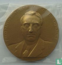 USA  Secretary of the Treasury - Fred M. Vinson   1945 - 1946