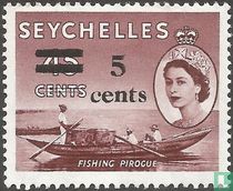 Königin Elizabeth II. mit Aufdruck