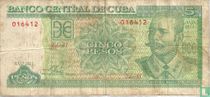 Cuba 5 Pesos 2011