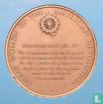USA  Great Women of the American Revolution Medal - Susannah Smith Elliott  1975