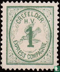 Postduif en cijfer 