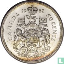 Canada 50 cents 1962