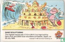 Sand sculpturing