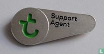 Functie speld bagage team
