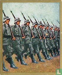Parademarsch der infanterie