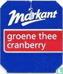 Groene thee Cranberry