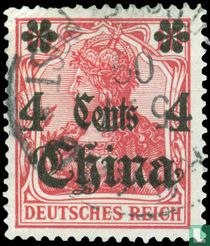 Germania, mit Aufdruck