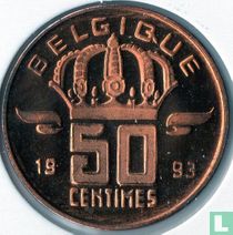 België 50 centime 1993 (FRA) kopen