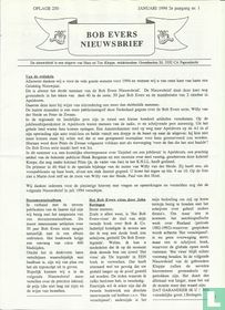 Bob Evers Nieuwsbrief 1