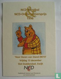 Invitation au bal de Noël du NCD 1996