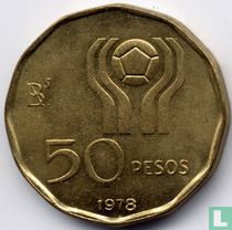 Argentinië 50 pesos 1978 "Football World Cup in Argentina"
