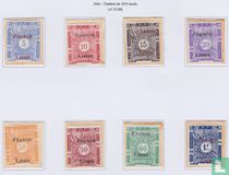 Figure, with overprint