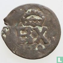 Spanje 4 maravedís (piratenkop) 1680