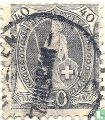 Stehend Helvetia
