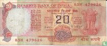 Indien 20 Rupien ND (1975)
