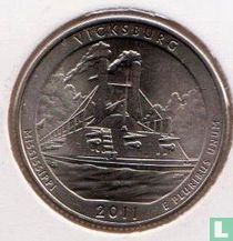 États-Unis ¼ dollar 2011 (D) "Vicksburg"