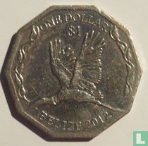 Belize 1 dollar 2012 "30th anniversary Central Bank of Belize"